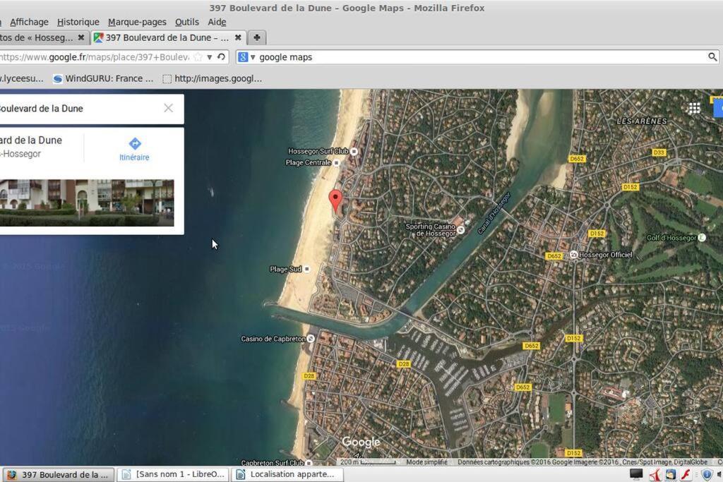 Hossegor Appartement T2 Cabine - Superbe Vue Ocean سورت-هوسيغور المظهر الخارجي الصورة